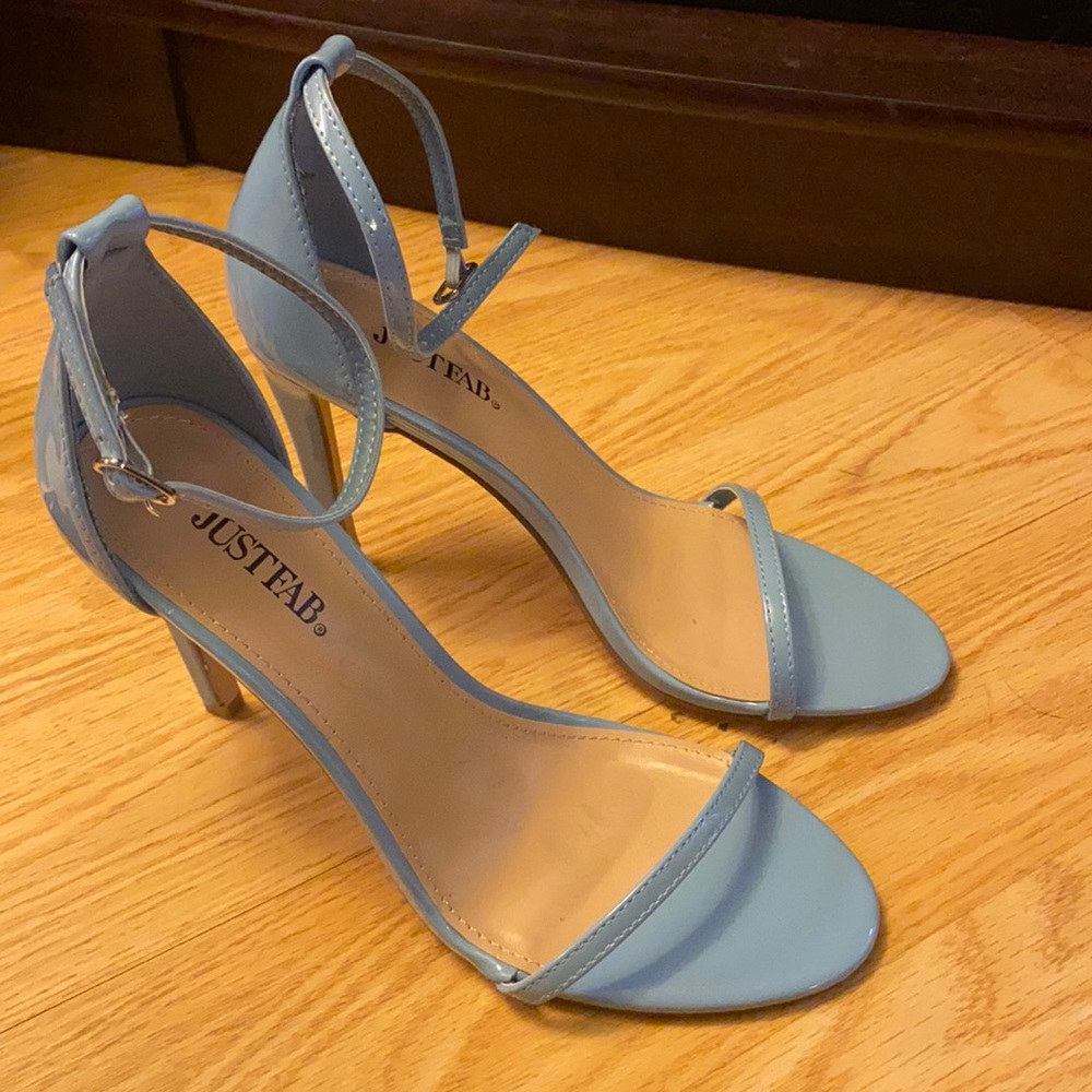 Blue heels